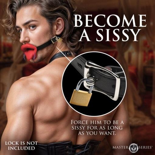 Master Series Vibrating Sissy Mouth Gag - Image 3