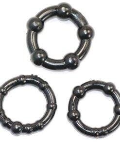 Stay Hard Beaded Cockrings