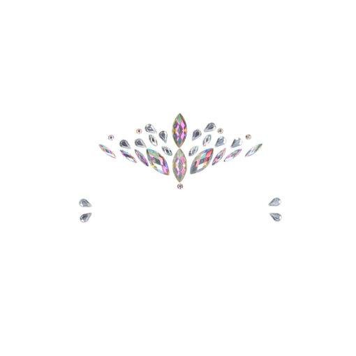 Le Desir Dazzling Crowned Face Bling Sticker - Image 2