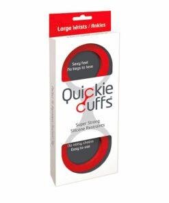 Quickie Cuffs Large Red Ankle Or Wrist Cuffs