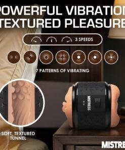 Mistress Vibrating Double Shot Pussy and Ass CN 07 0603 12x3