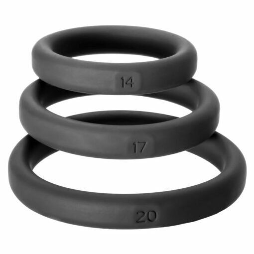Perfect Fit Xact-Fit Cockring Sizes 14, 17, 20mm