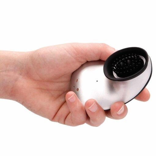 Twitch Silver Hands Free Suction And Vibration Toy - Image 4