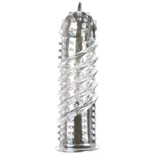 Clear Textured Orgasma Sleeve