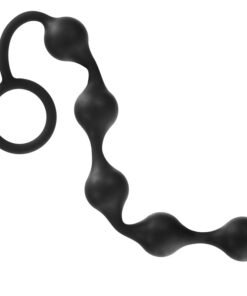 Onyx Silicone Anal Beads