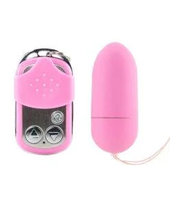 10 Function Remote Control Vibrating Pink Egg