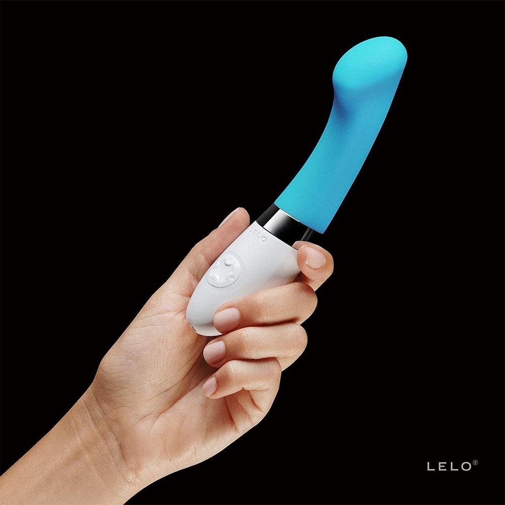 Lelo Gigi 2 Turquoise Blue G Spot Vibrator Lelo Gigi 2 Turquoise Blue G Spot Vibrator - Image 3