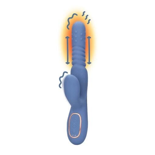 Warming Rotating Beads and Thrusting Rabbit Vibe