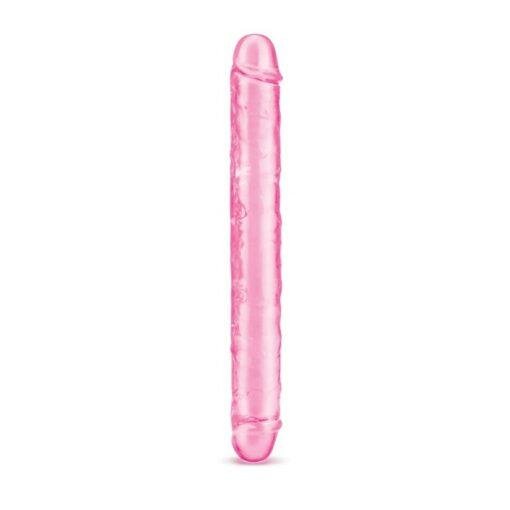 Me You Us Ultra Double Dildo 12 Inches - Pink