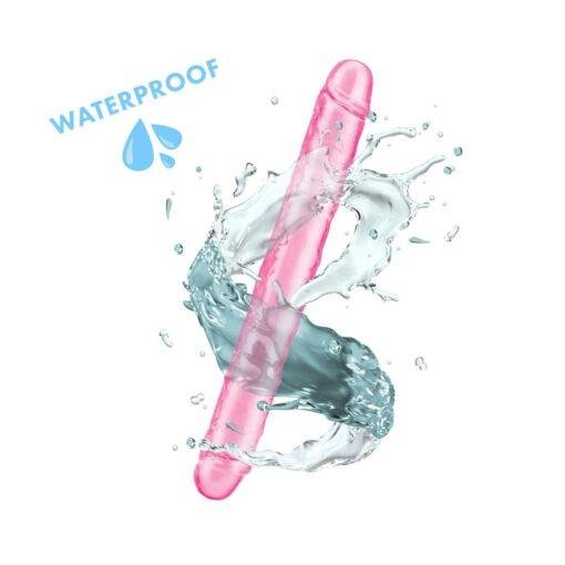 Me You Us Ultra Double Dildo 12 Inches - Pink - Image 3