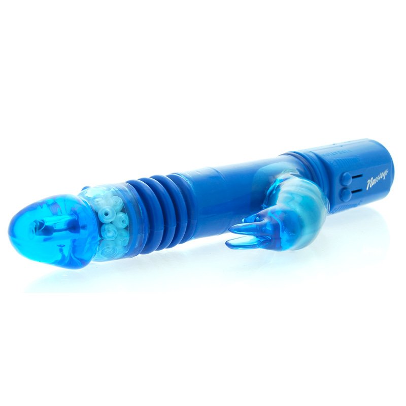 Deep Stroker Rabbit Vibrator Blue Deep Stroker Rabbit Vibrator Blue - Image 2