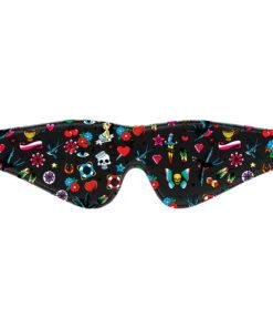 Ouch Old School Tattoo Printed Eye Mask