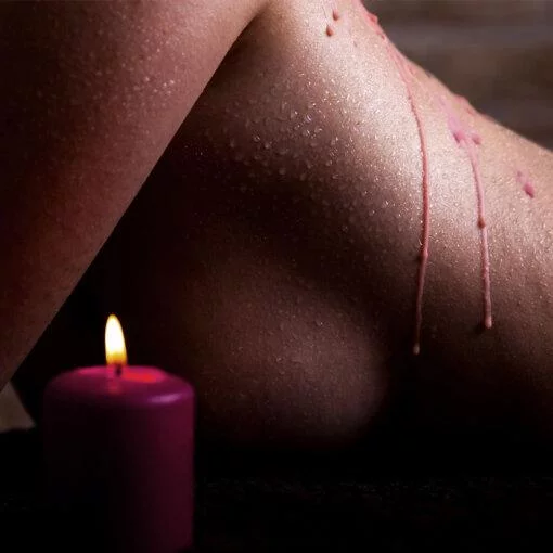 Ouch Wax Play Candle Rose Scented - Image 3