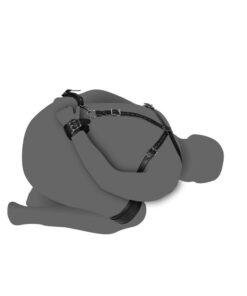 Body Harness with High and Hand Cuffs