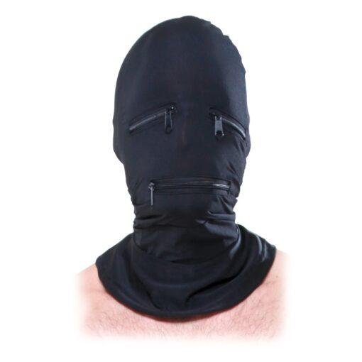 Fetish Fantasy Zipper Face Hooded Mask - Image 2