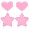 Peekaboo Pasties Hot Pink Glow in the Dark