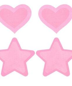 Peekaboo Pasties Hot Pink Glow in the Dark
