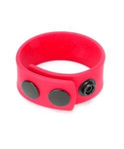 Prowler Red Silicone Adjustable Cock Strap Red