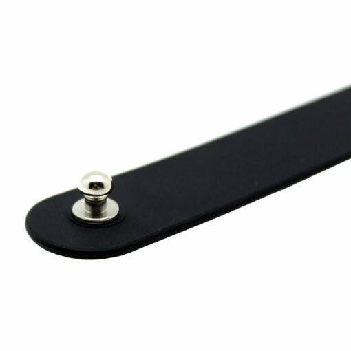 Black Silicone Slut Collar - Image 3