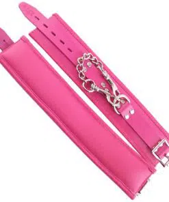 Rouge Garments Wrist Cuffs Padded Pink