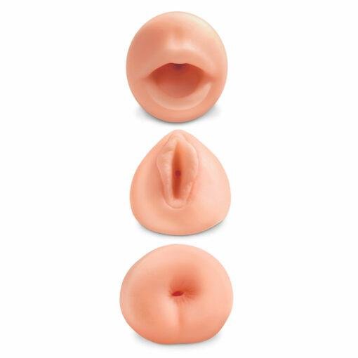 Pipedream Extreme Toyz All 3 Holes - Light - Image 2