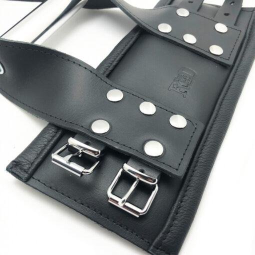 Deluxe Leather Suspension Handcuffs - Image 4