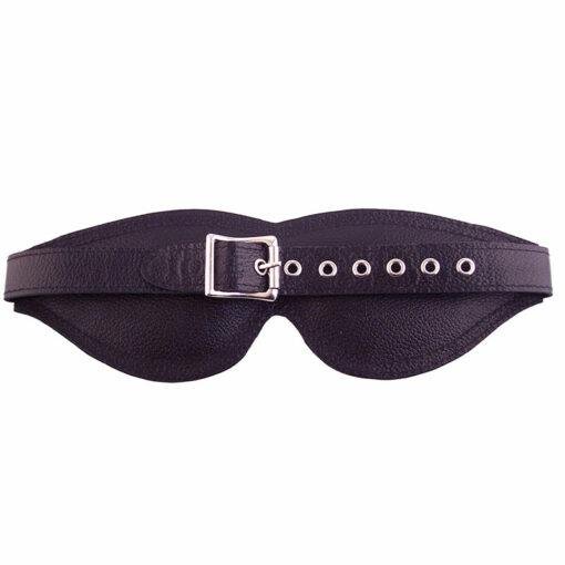 Rouge Garments Large Black Padded Blindfold - Image 2