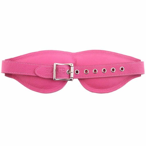 Rouge Garments Large Pink Padded Blindfold - Image 2