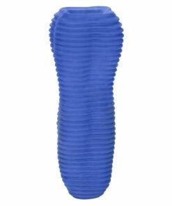 Apollo Stroker Closed End Textured Masturbator Blue