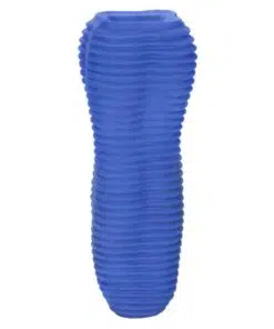 Apollo Stroker Closed End Textured Masturbator Blue