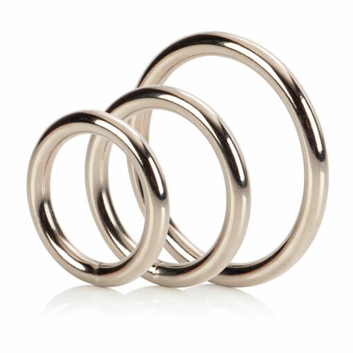 3 Piece Silver Ring Set - Image 2