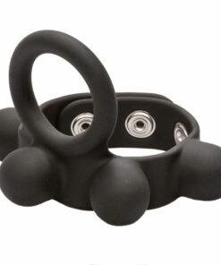 Medium Weighted Penis Ring and Ball Stretcher