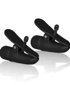 Nipplettes Vibrating Black Nipple Clamps