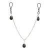 Nipple Play Non-Piercing Nipple Chain Jewellery - Onyx