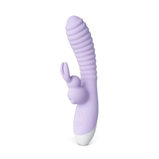 Rechargeable 12 Speed Rabbit Vibrator - Purple