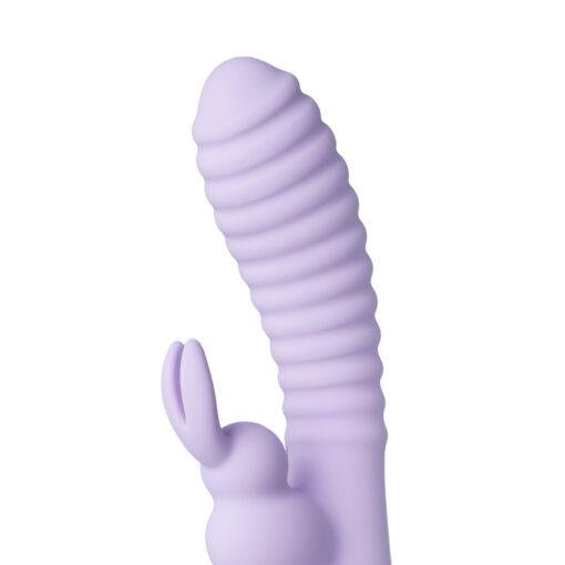 Rechargeable 12 Speed Rabbit Vibrator - Purple - Image 3