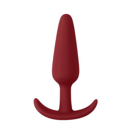 Beginners Size Slim Butt Plug - Red