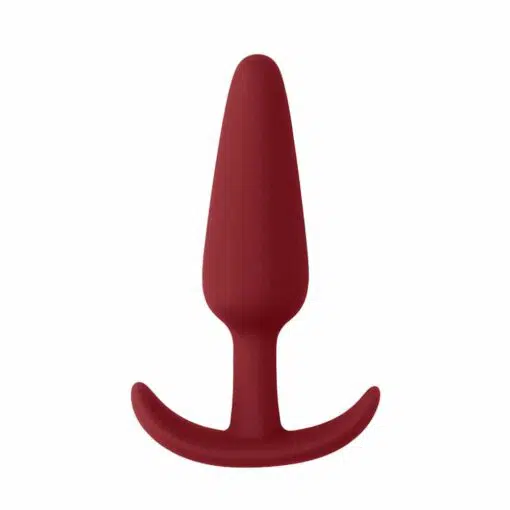 Beginners Size Slim Butt Plug - Red