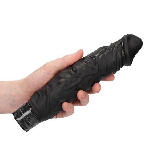 Realistic 10 speed Vibrator - Black - Image 2