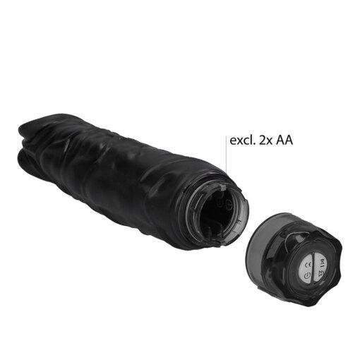 Realistic 10 speed Vibrator - Black - Image 3