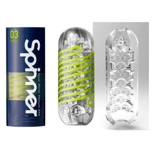 Tenga 03 Shell Spinner Masturbator - Image 3