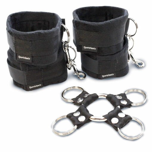 5 Pc Hog Tie and Cuff Set