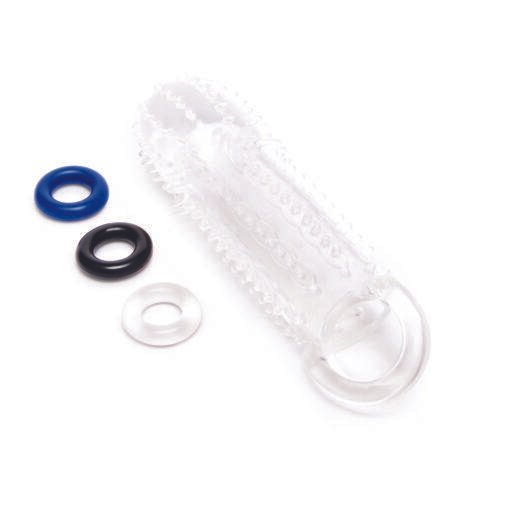 Size Up Clear Textured 1.5 Inch Extender - Image 2