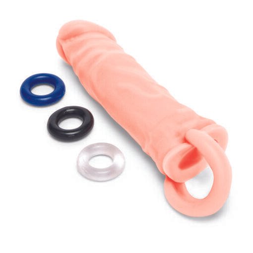 Size Up Silicone Realistic 1 Inch Extender - Image 2