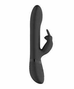 Vive Amoris Black Rabbit Vibrator With Stimulating Beads