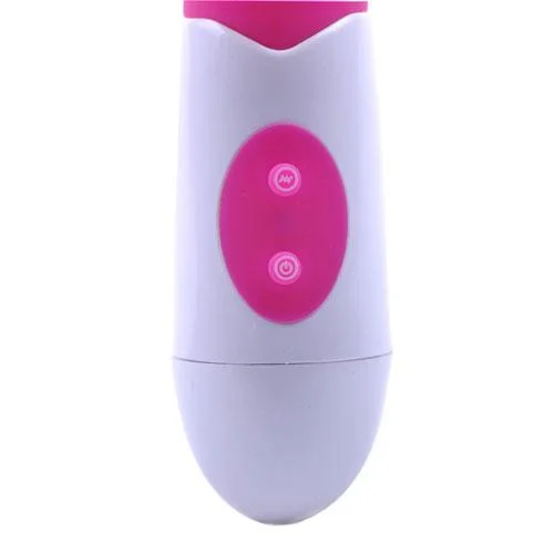 30 Function Silicone G-Spot Vibrator - Pink - Image 3