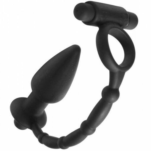Viaticus Dual Cock Ring and Anal Plug Vibe
