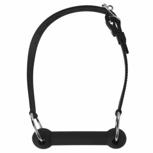 Mr. Ed Lockable Silicone Horse Bit Gag - Image 2
