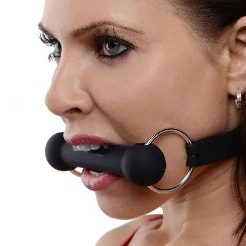 Mr. Ed Lockable Silicone Horse Bit Gag - Image 3